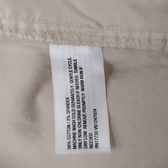 New A New Day Cargo Pant In Vanilla Size Woman's 14 - Picture 5 of 5